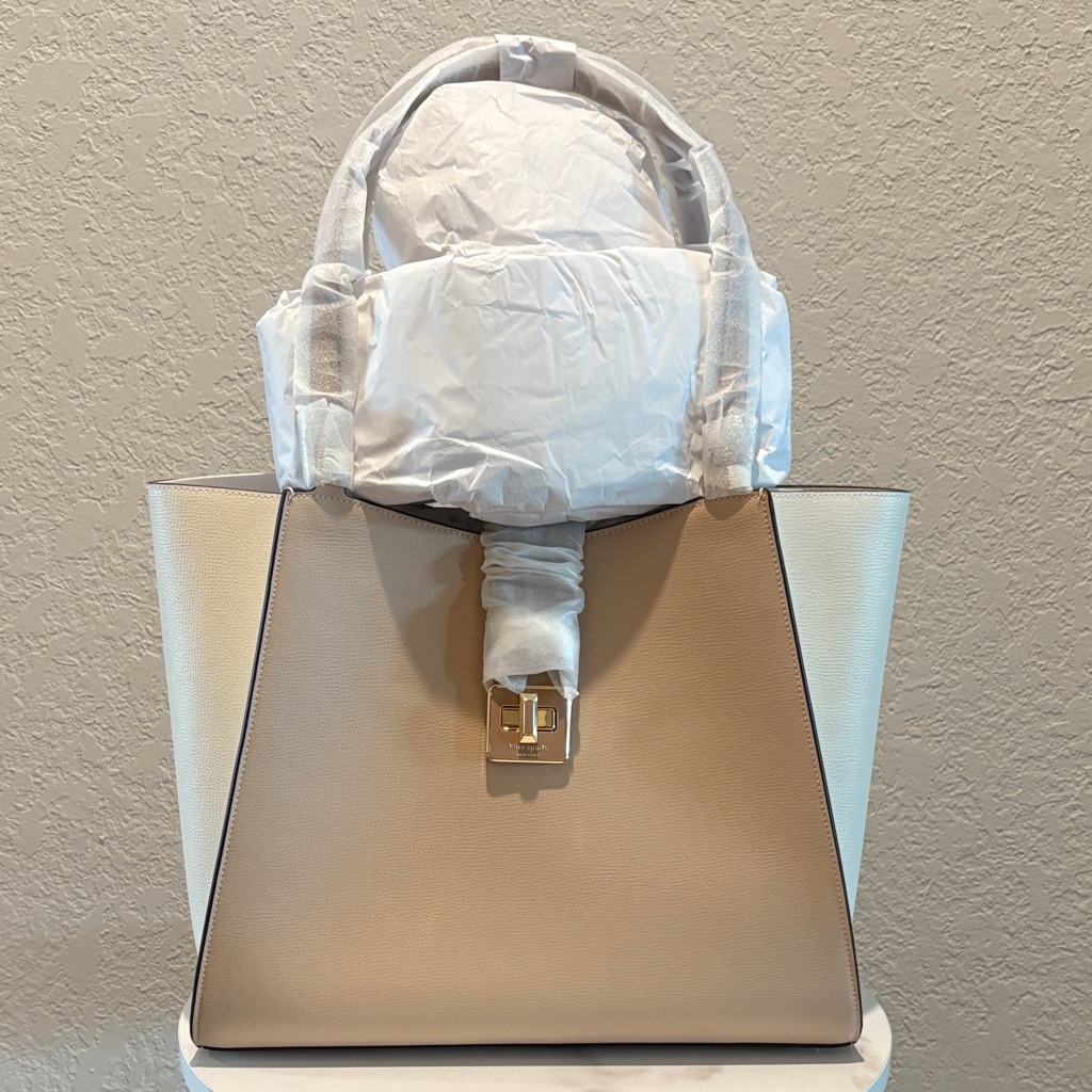 Nwt Kate Spade New York Elegant Colorblock Women's Tote Handbag
